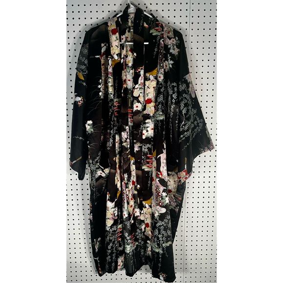 No Brand Other - Geisha/cherry blossom Kimono robe